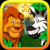 JigSaw Zoo Animal Puzzles（动物园动物拼图游戏）-专为孩子们设计有滑稽卡通动物的趣味动画拼图游戏！