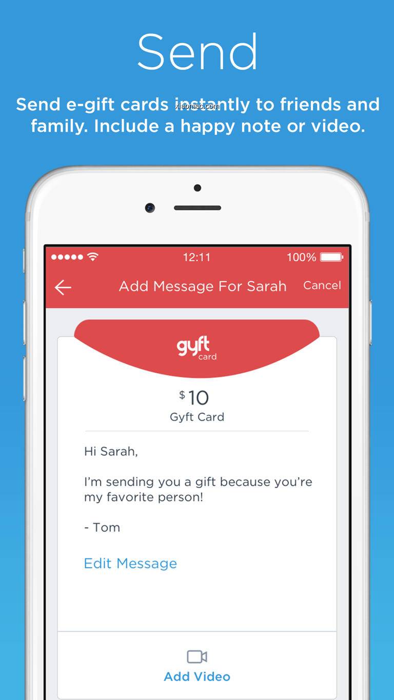 【图】Gyft – Mobile Gift Card Wallet(截图1)
