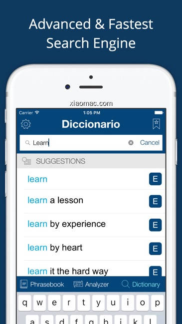 【图】Spanish English Dictionary App(截图1)