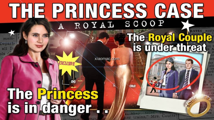 【图】The Princess Case – A Royal Scoop – A Hidden Object Adventure(截图 0)
