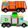 Reciclaje para Niños con Camiones