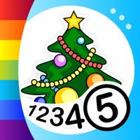 Color by Numbers – Christmas