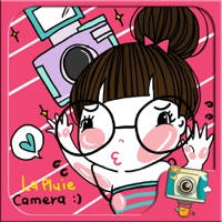 La Pluie Camera by Photoup – Cute Cartoon stickers Decoration – Stamps Frames and Effects Filter photo app