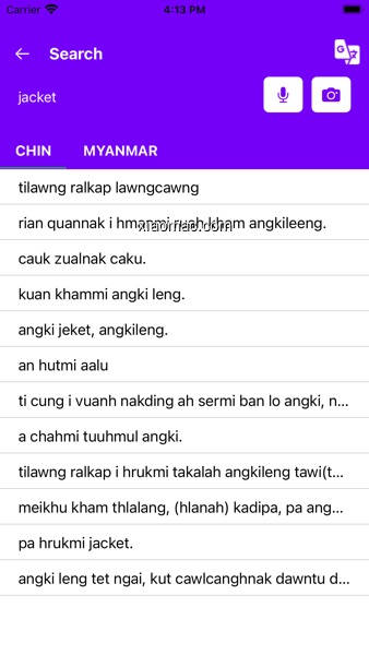 【图】English Chin Myanmar Translate(截图1)