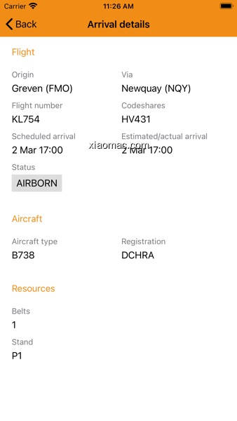 【图】AirApp Flight Information(截图 1)