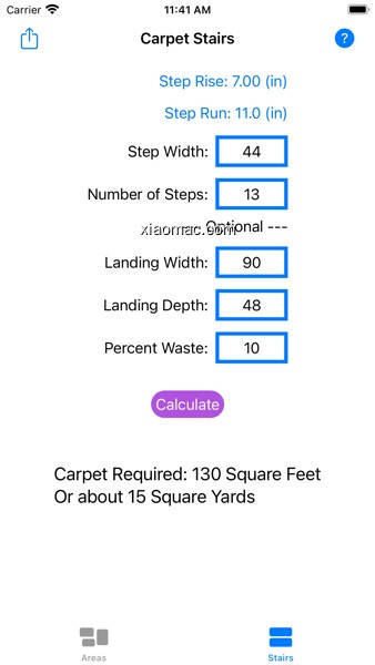 【图】Carpet Measurement Calculator(截图 1)