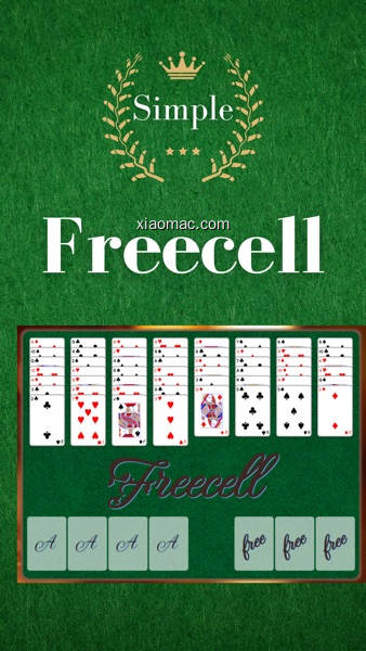 【图】简单的空当接龙纸牌游戏应用程序  freecell(截图1)