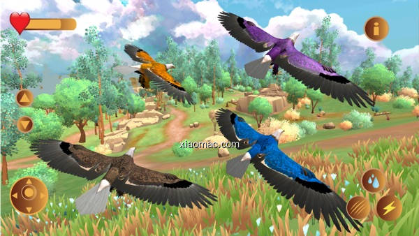 【图】Eagle Simulator 3D Falcon Bird(截图 1)