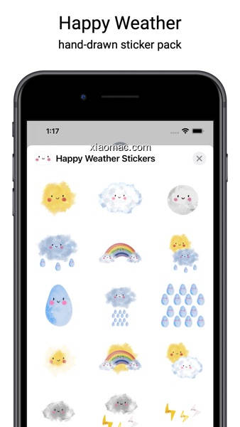 【图】Happy Weather Stickers(截图1)
