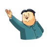 Mr Kim Emoji Funny Stickers
