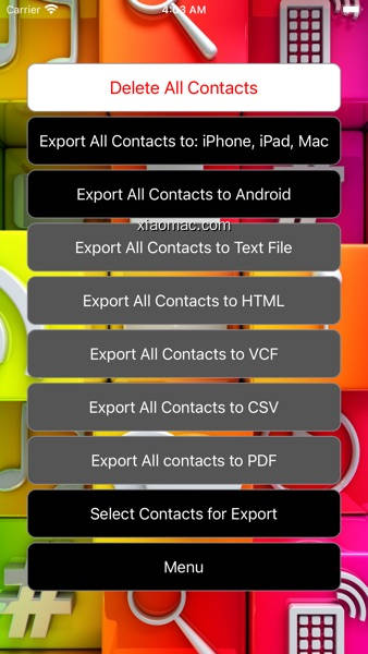 【图】ExpAppPro: Export Contacts(截图2)