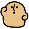 anime clay sticker
