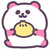 dream cute panda sticker