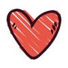 I Heart You Stickers