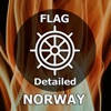 Flag. Norway Detailed. CES
