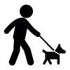 Dog Walking Stickers