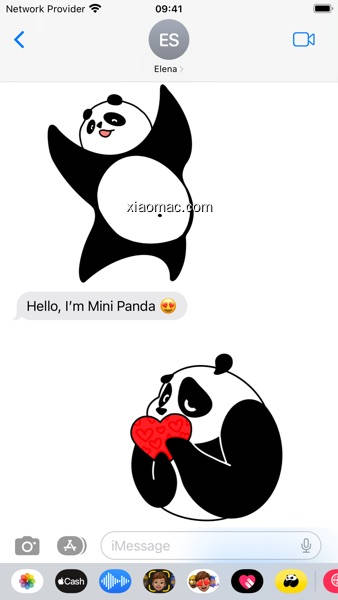 【图】Mini Panda Stickers(截图2)