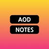 AOD Notes