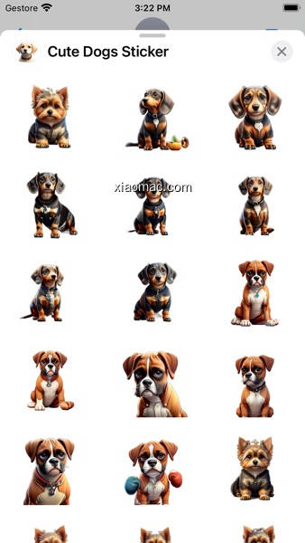 【图】Cute Dogs Sticker(截图2)