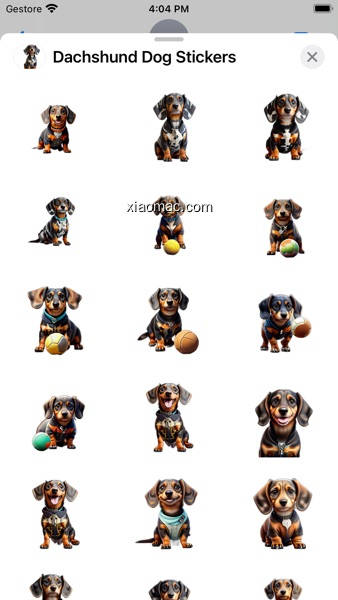 【图】Dachshund Dog Stickers(截图2)