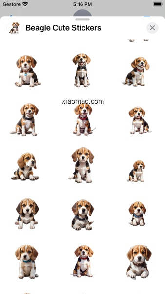【图】Beagle Cute Stickers(截图1)