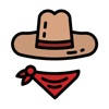 Cowboy Stickers