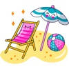 The Summer Vibe stickers