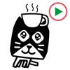 COFFEE CAT 2 Animation Sticker COFFEE CAT 2 Animation Sticker