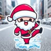 Fun Christmas Santa’s Stickers