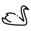 Swan Stickers Swan Stickers