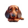 Sad Dachshund Stickers Sad Dachshund Stickers