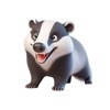 Happy Badger Stickers Happy Badger Stickers