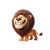 Happy Lion Stickers Happy Lion Stickers