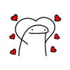 Flork Love Stickers- WASticker