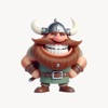 Happy Viking Stickers