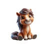 Happy Shetland Pony Stickers Happy Shetland Pony Stickers