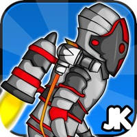 A Jet-Pack Knight in the Adventures of the Vector Castle of Doom