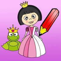 Princess Coloring Book for Girls: 着色书 公主女孩:像灰姑娘,王国城堡和马的许多照片!