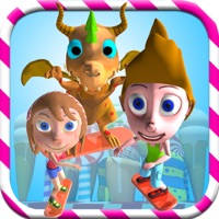 Candy City Sky Surfers – Skateboard/hoverboard-surfing run game for boys and girls: Crush your competition!