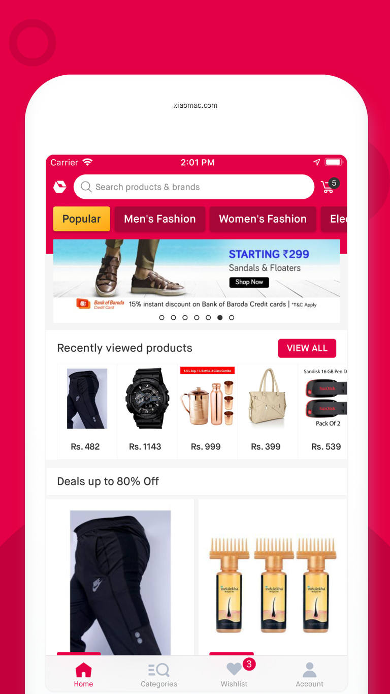 【图】Snapdeal: Online Shopping App(截图1)