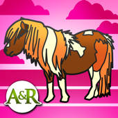 Ponies and Horses Activities for Kids: Puzzles, Drawing and other Games