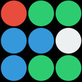 Color Crush : a puzzle game about matching 3 bubbles or more with the same color