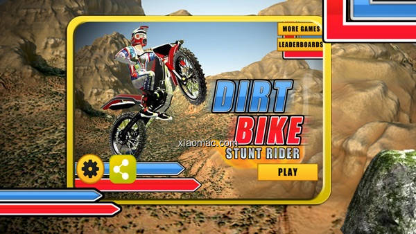 【图】A Dirt Bike Stunt Rider – Motocross Skills Race Free Game(截图 1)
