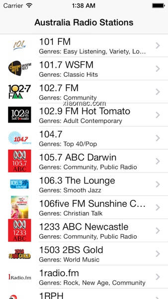 【图】Australia Radio Live(截图1)