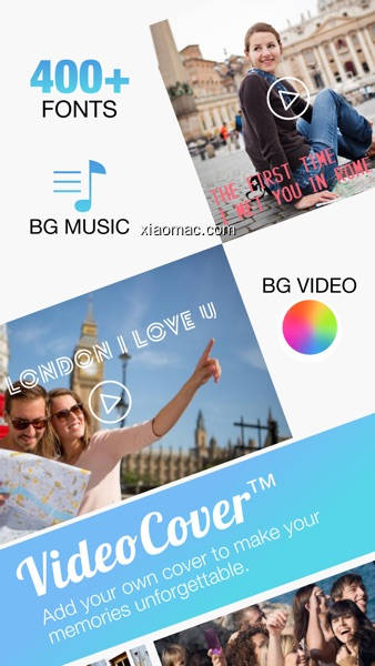 【图】Video Cover FREE – Add Title Watermark and Background Musics to Video for Instagram(截图 0)