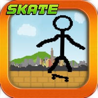 Tiny Stick-Man Skate-Boarding Awsome Pixel Game Tiny Stick-Man Skate-Boarding Awsome Pixel Game