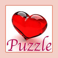 Tile Puzzle Pro – Love Edition with romantic images of loving couple, sweet heart, passionate kisses and beautiful flowers.