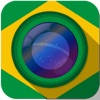 Cheer World Football Soccer Booth Sticker – 2014 Brazil Edition Awesome Stickiness Camera