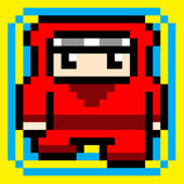 Red Ninja Escape – Go Run Away Challenge 8 bit Games