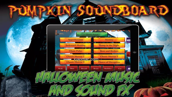 【图】Pumpkin Soundboard – Halloween Haunted Horror House Music and FX Maker(截图1)